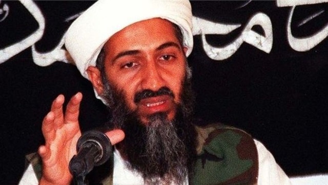 Trùm khủng bố Osama Bin Laden.