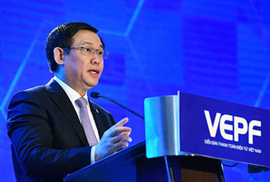 Phó Thủ tướng Vương Đình Huệ nhấn mạnh thanh toán di động sẽ nhanh chóng bùng nổ và phổ cập ở Việt Nam