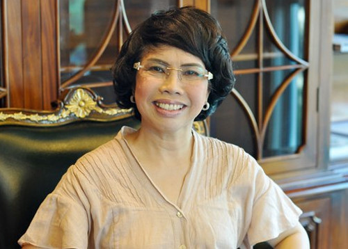 Bà Thái Hương - Chủ tịch HĐQT CTCP Thực phẩm sữa TH (TH True Milk).