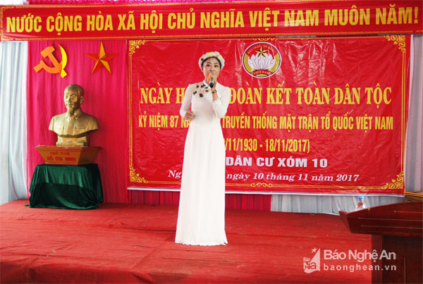 Tiết mục văn nghệ chào mừng