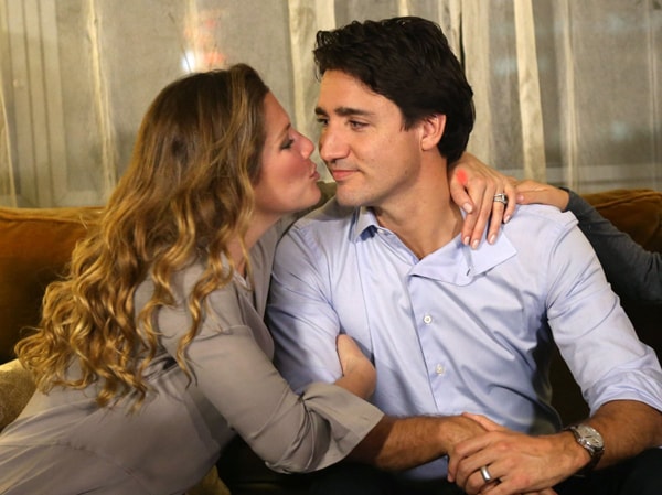Trudeau told Chatelaine he knew she was the one on their first date.