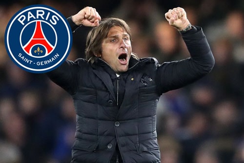 HLV Conte được PSG nhắm tới để thay Emery.