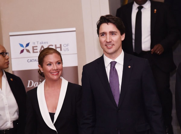She formally met Trudeau in June 2003 when they were cohosting the Mercedes-Benz Grand Prix ball, a fundraiser for the Starlight Childrens Foundation charity.