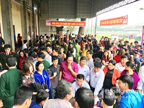 Ngày hội thu hút 1400 cán bộ viên chức tham gia. Ảnh: Lê Ngọc Phương