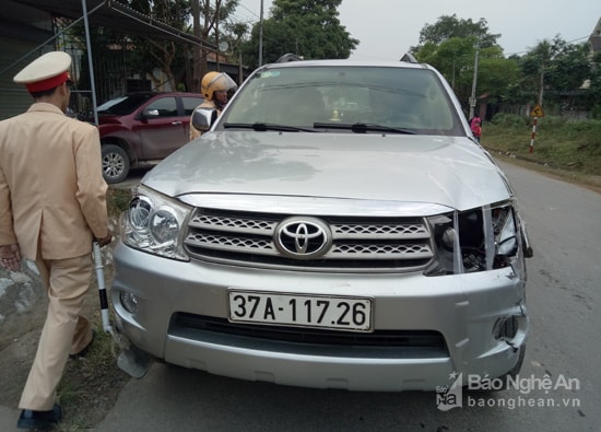 Chiếc xe gây tai nạn