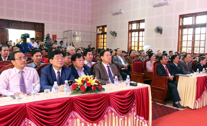 Các đại biểu dự lễ. Ảnh:Đinh Nguyệt