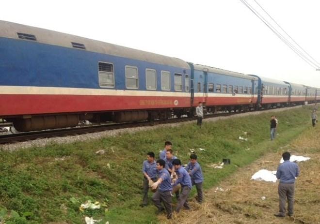 Hiện trường vụ tai nạn thương tâm.