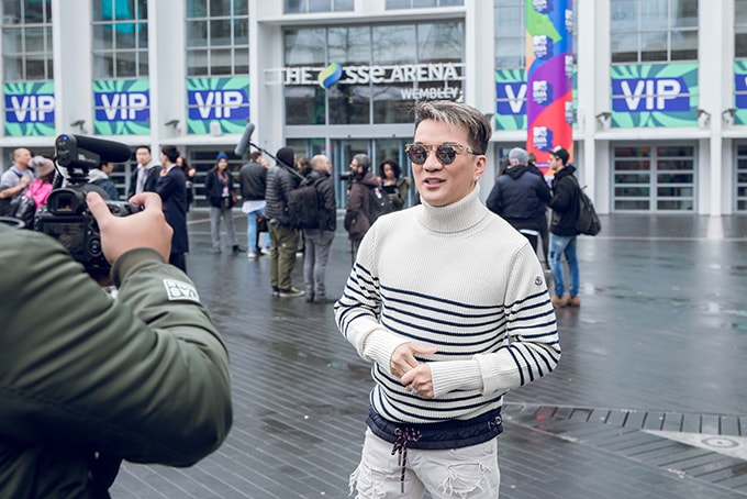 Đàm Vĩnh Hưng đã có mặt tại London