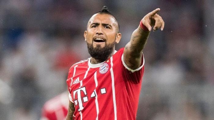 Arturo Vidal sẽ giúp tuyến giữa Arsenal mạnh hơn. Ảnh: Internet