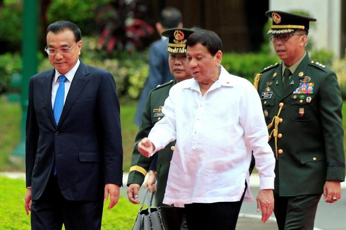 Thủ tướng Trung Quốc Lý Khắc Cường có chuyến thăm 5 ngày tới Philippines. Ảnh: AP