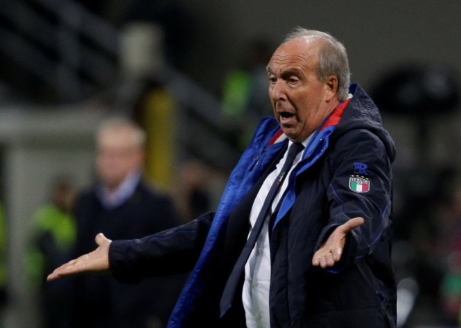 Đội tuyển Ý sa thải HLV Giampiero Ventura