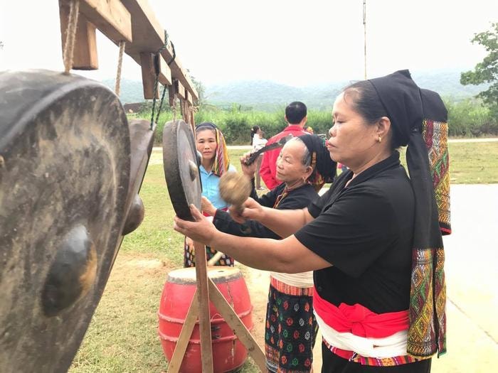 Tiếng cồng chiêng. Ảnh: Minh Thái