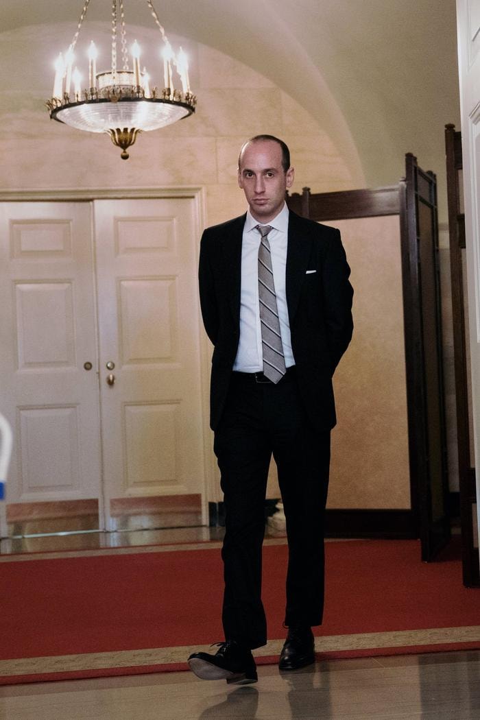 Stephen Miller, cố vấn cấp cao của Tổng thống Donald Trump. Ảnh New York Times.