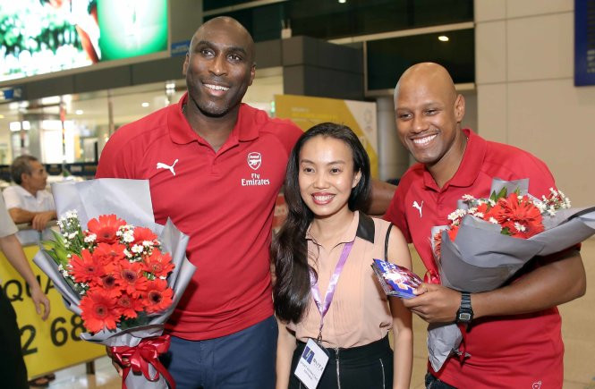 Sol Campbell bất ngờ trước sự chào đón của CĐV VN