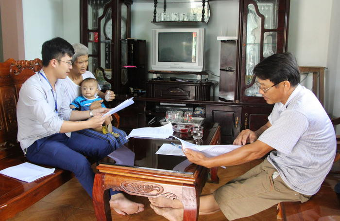 Nhân dân Nghi Long - Nghi Thuận  nghiên cứu chính sách hỗ trợ đền bù
