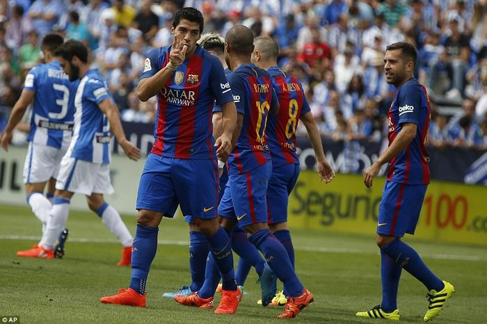 Trận đấu lượt đi của 2 đội ở mùa giải trước, Barcelona giành chiến thắng với tỉ số 5 - 1. Ảnh: Internet