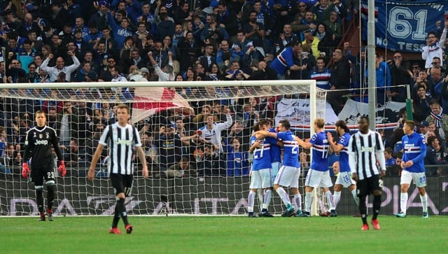 Sampdoria đã xuất sắc đánh bại Juventus, thậm chí dẫn trước 3-0 tới gần hết 90 phút.
