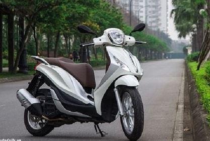 Xe Piaggio bị triêu hồi vì lỗi ống khung chính