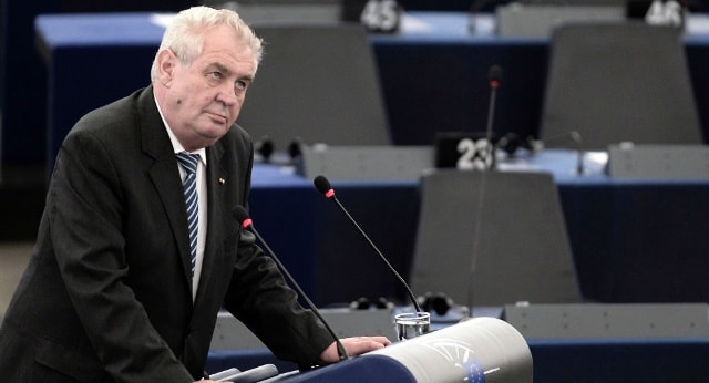 Tổng thống Cộng hòa Séc Miloš Zeman.