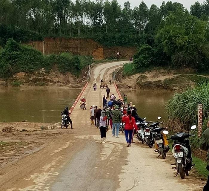 Khu vực tìm thấy thi thể