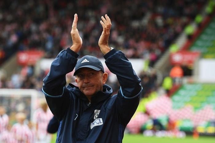 HLV Tony Pulis đã chia tay West Brom sau hơn 2 năm gắn bó. Ảnh: Internet