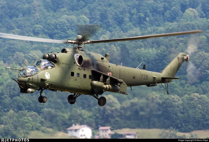 Mi-24 cũng được quân Chính phủ Syria sử dụng rộng rãi trong cuộc nội chiến tại nước này.