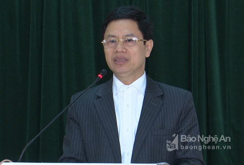 Ông Nguyễn Xuân Sơn - Phó Bí thư thường trực Tỉnh ủy, Chủ tịch HĐND tỉnh