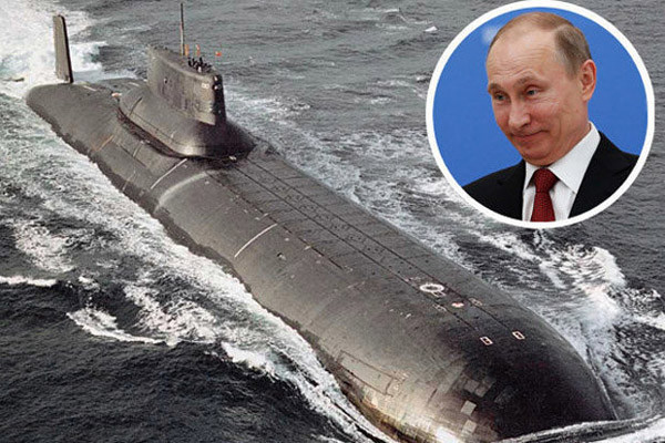 Tàu ngầm Nga,vũ khí Nga,Tổng thống Putin