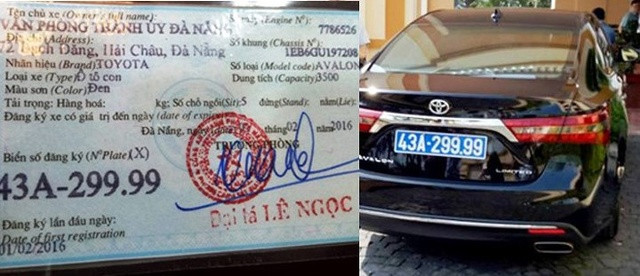 Vào đầu năm 2017, rộ lên thông tin DN tặng 1 chiếc Toyota Avalon, đời 2016 trị giá hơn 1 tỷ đồng để chuyên đưa đón ông Nguyễn Xuân Anh đi làm và cho rằng chiếc xe này gắn biển xanh giả. Văn phòng Thành ủy bác bỏ tin Bí thư Xuân Anh đi xe sang, biển số giả.