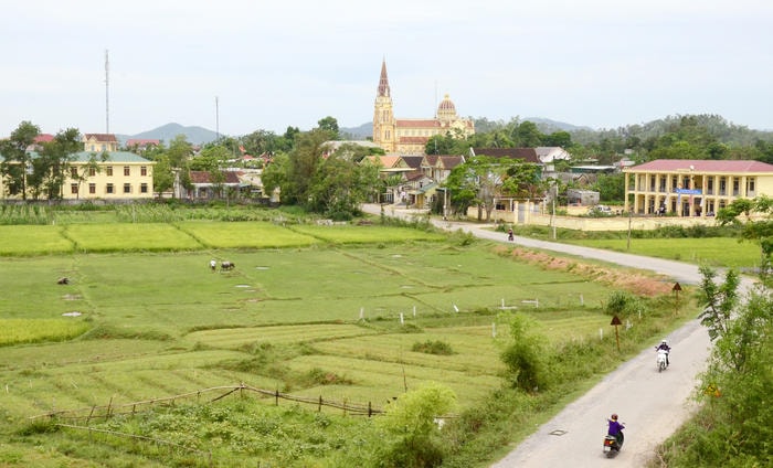 Đổi thay ở xã Hiến Sơn (Đô Lương). Ảnh: Lê Thanh