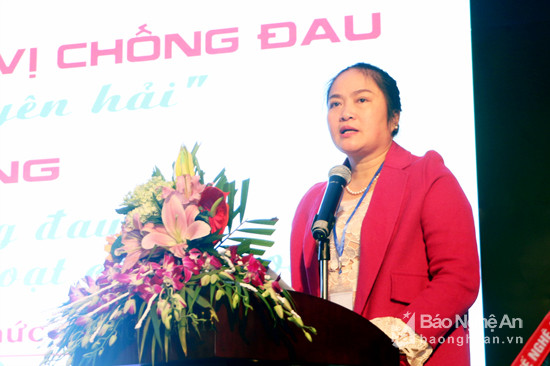 Thạc sĩ, Bác sĩ Thái Thị Xuân – Giám đốc Bệnh viện Phục hồi Chức năng Nghệ An
