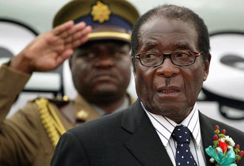 Cựu tổng thống Zimbabwe Robert Mugabe. Ảnh: Reuters.