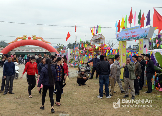 Nhiều hoạt động văn hóa thể thao được diễn ra trong 3 ngày lễ hội. Ảnh: Thanh Sơn