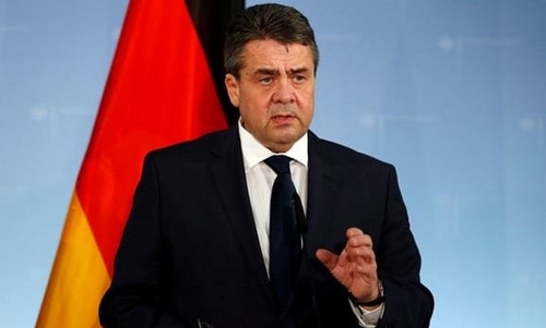 Ngoại trưởng Đức Sigmar Gabriel. Ảnh: EPA.