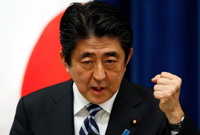 Thủ tướng Nhật Bản Shinzo Abe. Ảnh: Reuters.