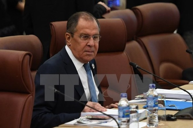 Ngoại trưởng Nga Sergey Lavrov. Nguồn: AFP/TTXVN