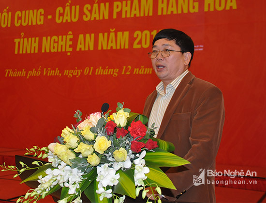 Đại diện liên minh HTX Việt Nam phát biểu tại hội nghị. Ảnh: TH
