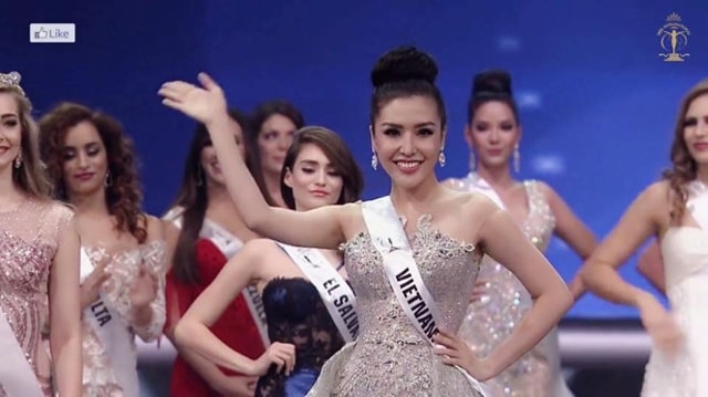 Khánh Phương tỏa sáng trên sân khấu Miss Supranational