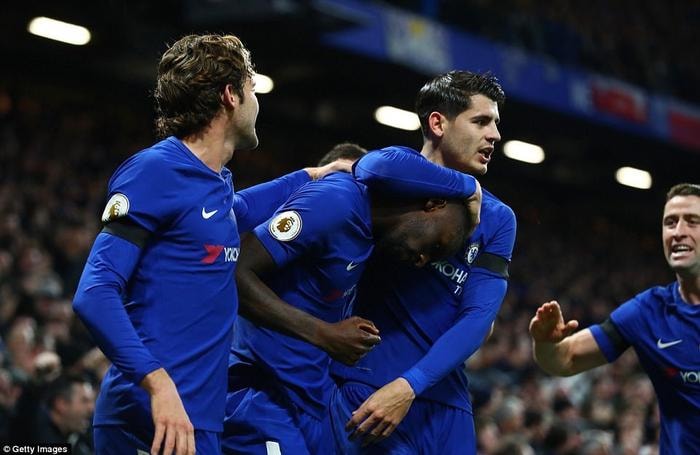 Chelsea vừa có chiến thắng 1 – 0 trước Swansea tại vòng 14. Ảnh: Internet