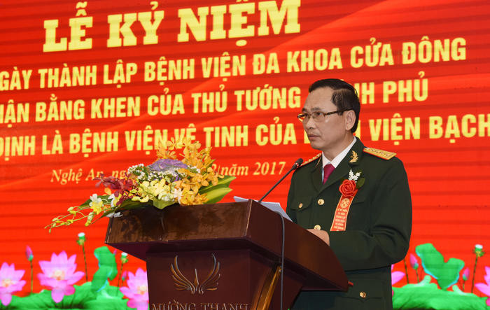 Ông Nguyễn Xuân Kiên - Giám đốc Bệnh viện Đa khoa Cửa Đông ôn lại chặng 