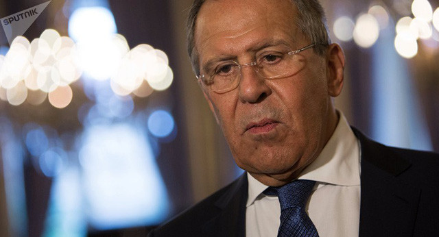 Ngoại trưởng Nga Sergei Lavrov - Ảnh: Sputnik