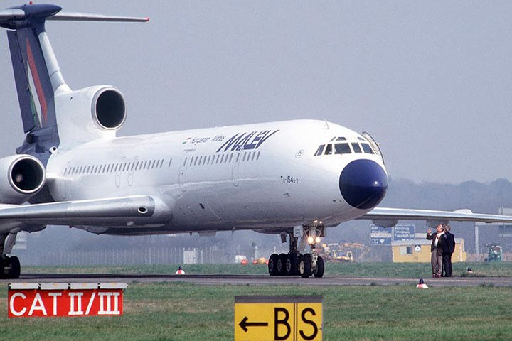 Máy bay chở khách Tu-154, với tầm bay lên tới 6.600km./.