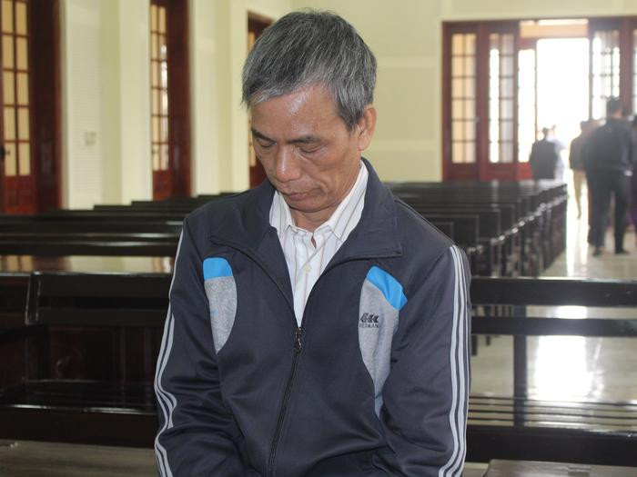 Bị cáo Trần Đình Chung sau 20 năm trốn truy nã. Ảnh: Phương Thảo