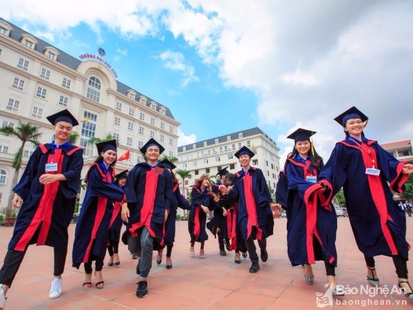 Đại học Vinh là cơ sở thứ 2 (cùng với Đại học Sư phạm Hà Nội) được đào tạo cử nhân sư phạm Toán chất lượng cao. Ảnh tư liệu.