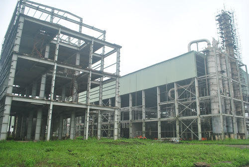 Dự án ethanol Phú Thọ nằm đắp chiếu khi chưa đang đầu tư dang dở.