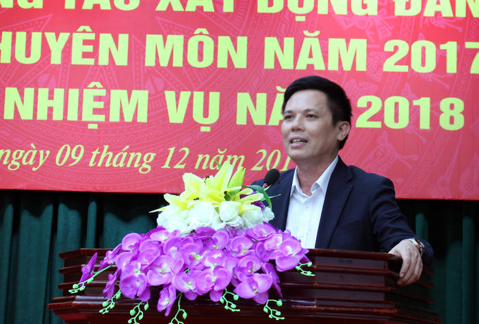 Ông Đậu Huy Hoàn - Phó Giám đốc Sở Y tế đánh giá cao 
