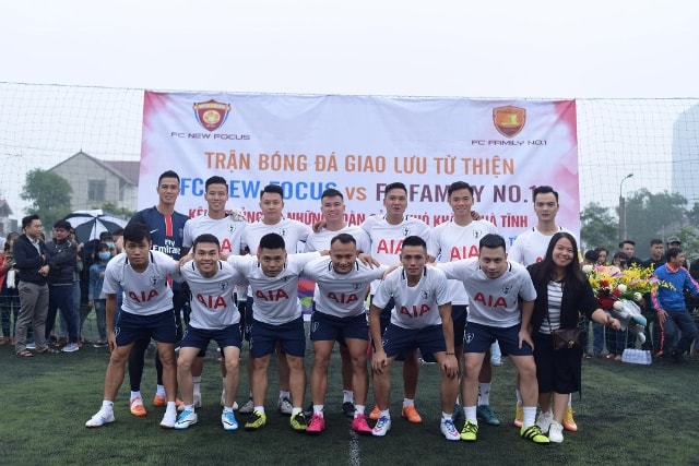 FC Family No1 gồm có Đức Cường, Trọng Hoàng, Đình Hiệp, Hồng Việt, Khắc Ngọc, Nguyên Mạnh... 