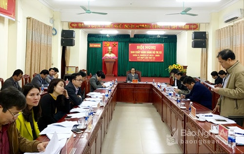 Toàn cảnh hội nghị.