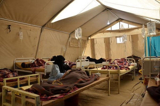 Một khu điều trị tại Khamer. Nguồn: msf.org