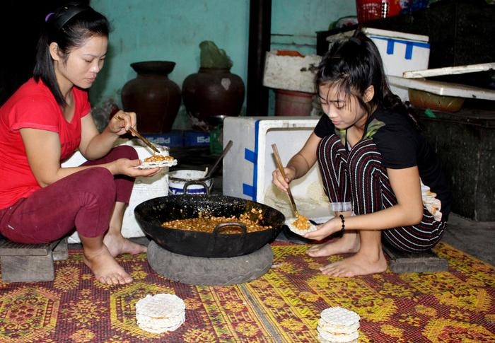 Làm bánh kẹo là coog việc 